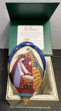 Pier 1 One Li Bien Christmas Glass Nativity 3 Wisemen Teardrop Ornament 2018 Box