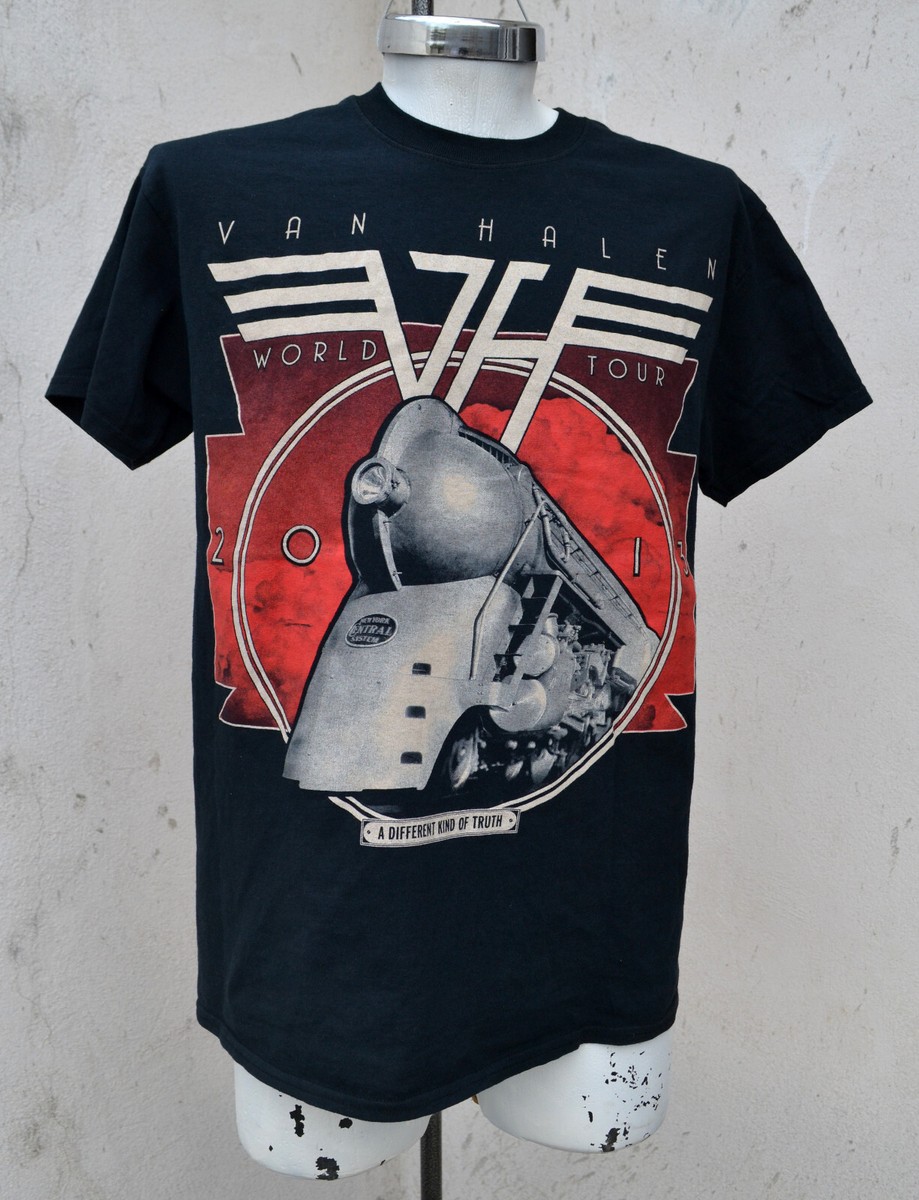 van halen ヴァンハレンtシャツL Japan. made in USA Van Halen Shirt A Different Kind Of Truth Japan Tour 2013