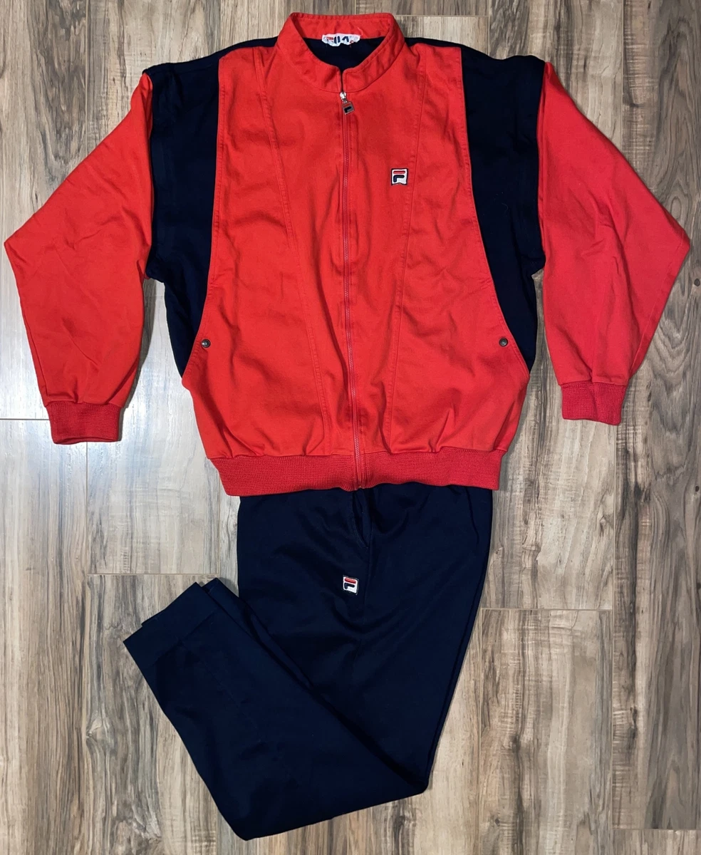 Vintage fila hotsell tracksuit