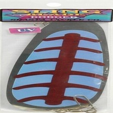 Shasta Tackle 41254 Sling Blade Flasher Dodger 8" UV Red