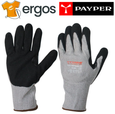 PAYPER 12 Pairs GLOVES 01-301 Nitrile Coated Anti-Cut Heavy Duty HPPE