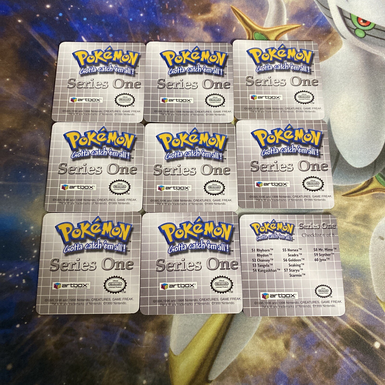 Lot Of 9 Artbox Pokemon Action Flipz Series One Collectibles NM - Picture 6 of 8