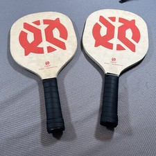 Onix Recruit Paddles Starter Pickleball White Orange LOT OF 2 Used