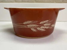 Pyrex Autumn Harvest 1qt Round Casserole, 473B