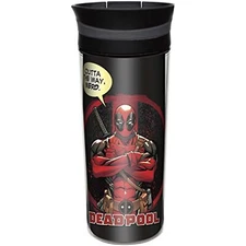 Deadpool Zak Designs Marvel Comics Insulated Tumblers Travel Mug