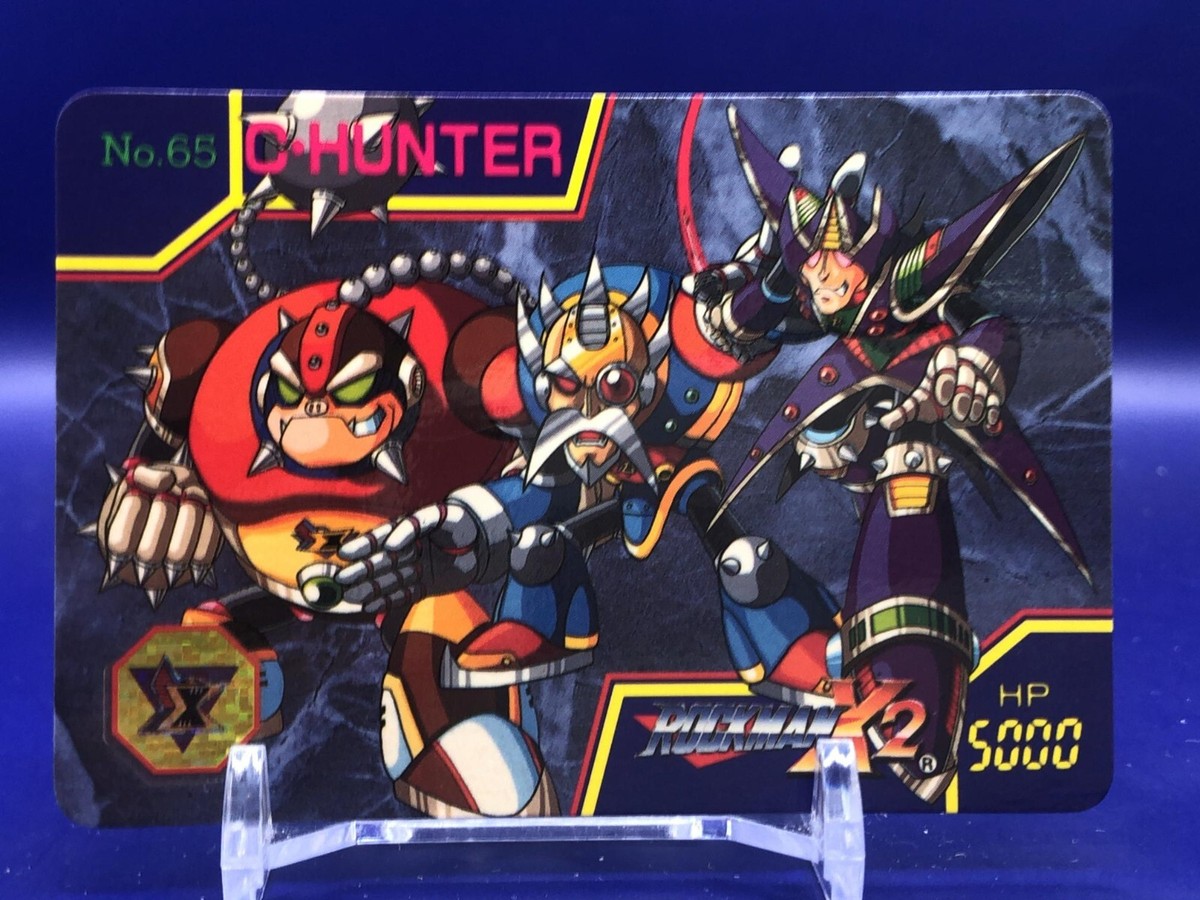 C Hunter Mega Man Megaman X2 No.65 Card Bandai 1995 Japanese | eBay