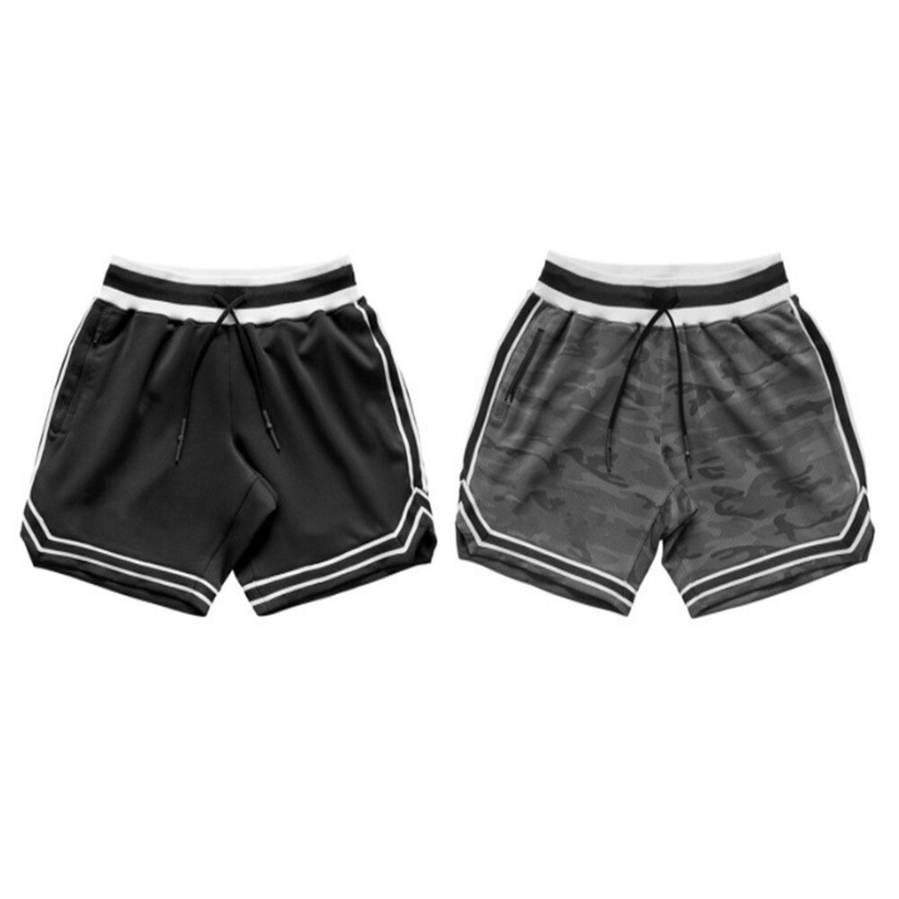Pantaloncini da basket da uomo in rete, pantaloncini da palestra corti traspiranti per corsa, allenamento, pantaloncini sportivi leggeri con tasche in vita elastica pantaloncini da allenamento