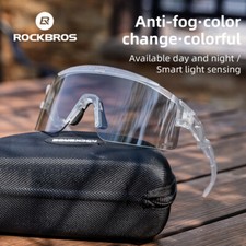 ROCKBROS Photochromic Sports Sunglasses Outdoor Cycling Glasses UV400 Goggle