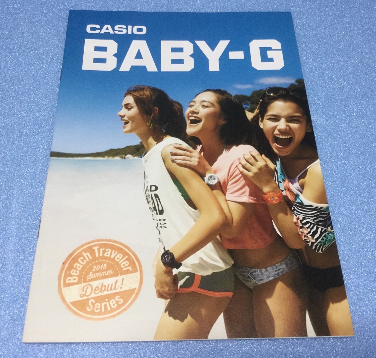 CASIO 2015 BABY-G WATCH BEACH TRAVELER SUMMER DEBUT SERIES CATALOG