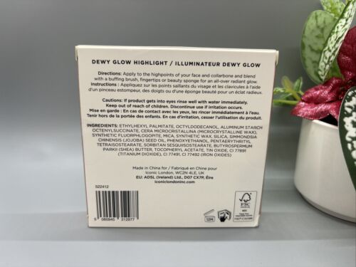 2x Iconic Dewy Glow Highlight Illuminateur Palette 3 Shades Creamy 0.1 Oz Ea NIB - Picture 4 of 7