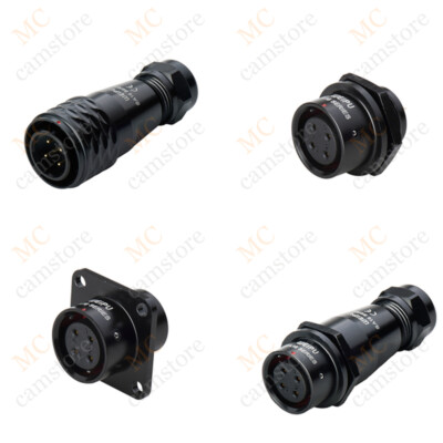 WEIPU SA16 2 3 4 5 7 9 10 pin Waterproof Connector, Aviation Electric Metal Plug