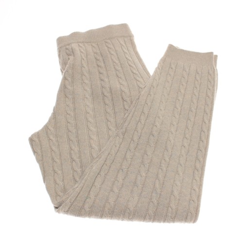 ATM NWT Casual / Lounge Pants Size M US In Solid Beige Wool / Cashmere Blend - Picture 2 of 10