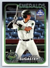 ADRIAN SUGASTEY  EMERALDS    2024 TOPPS PRO DEBUT #PD-45
