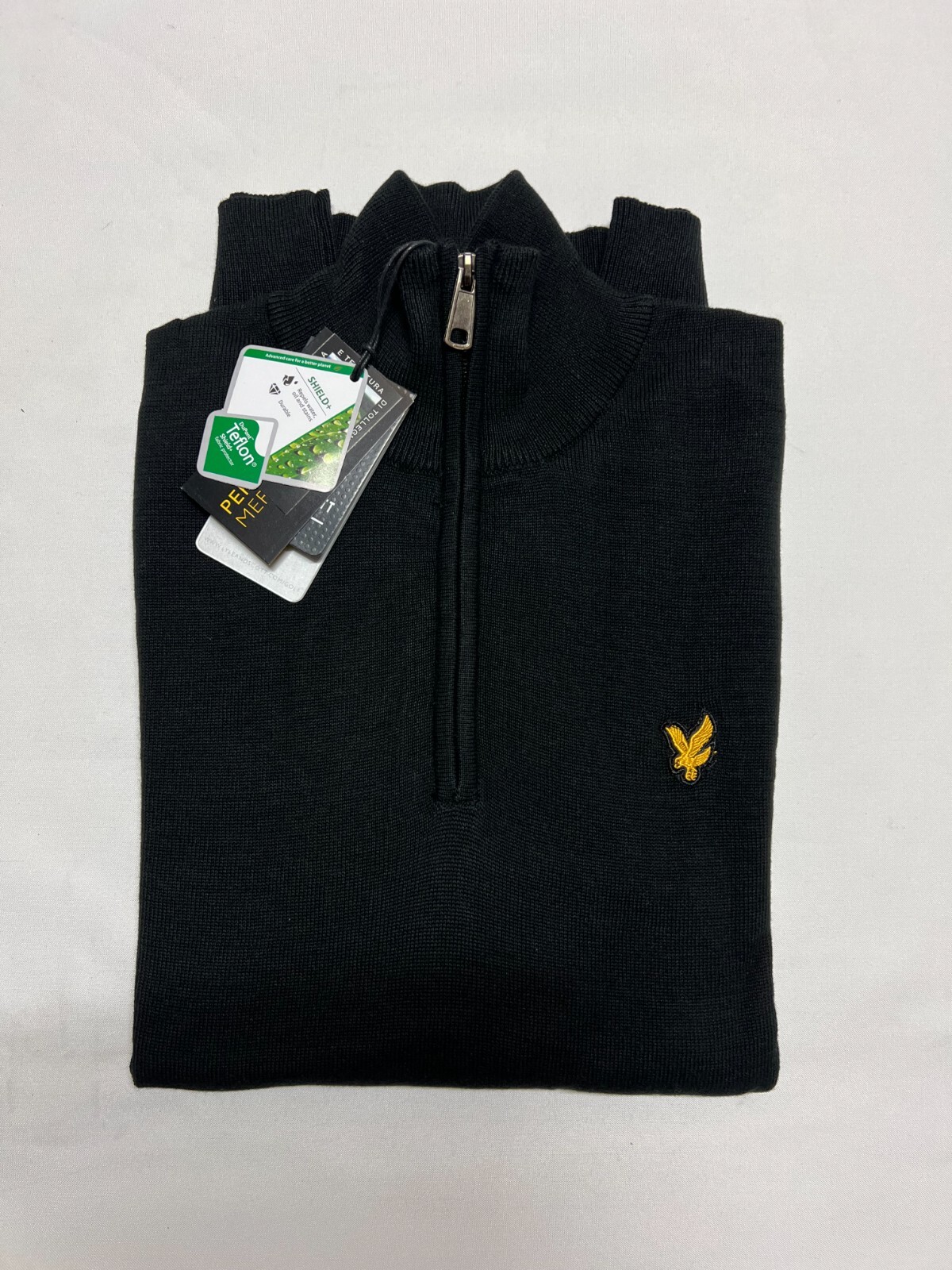 LYLE AND SCOTT EXCELLENT HALF ZIP LONG SLEEVE JUMPER eBay