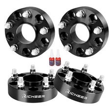 Richeer 1.5 inch 5x5 Wheel Spacers for 2018-2024 Wrangler JL, 2011-2024 Grand...