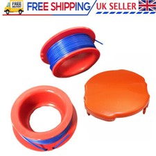 Spool Line & Cap For Flymo ET21 Mini Trim & Mini Trim ST FLY031 Strimmer Trimmer