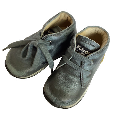 Falcotto Brick distressed all leather first walker
