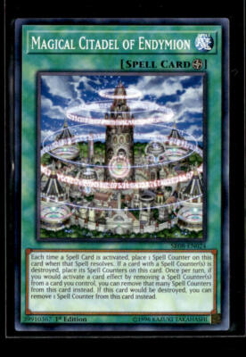 Common 1st Edition Yu-Gi-Oh! Magical Citadel Of Endymion Card  From  Spellcasters Structure Deck Structure Deck Order Of Spellcasters