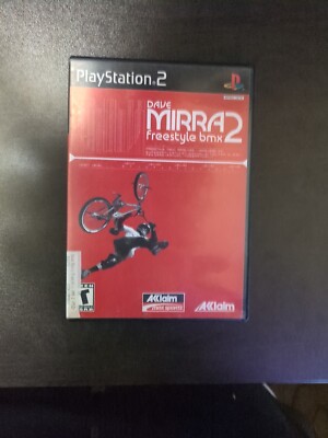 Dave Mirra Freestyle BMX 2 (PlayStation 2, PS2, 2002) **NO MANUAL** *