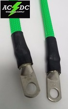 Ground Wire Kit Honda Civic Acura Integra 4 Awg Grounds 2pcs 24 Neon Green