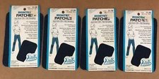 Vintage EZ INTERNATIONAL Irontex Patches Iron-On 4pcs DENIM JEANS