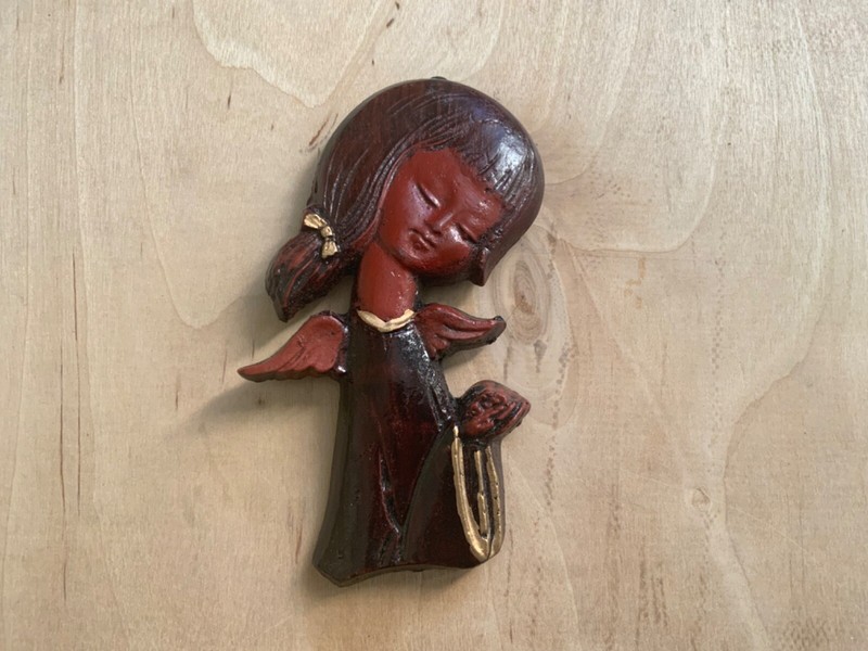 Christmas ornament ANGEL ready to hang up on the tree or on the wall