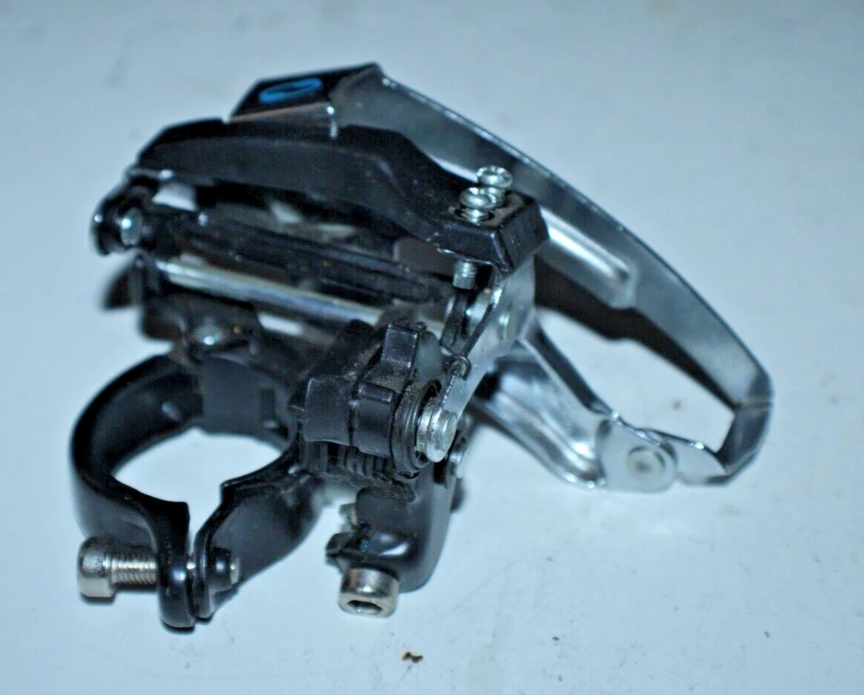 Câmbio Shimano Altus frente tripla MTB FD-M310 34,9mm 66-69° prata envio EUA - Imagem 3 de 4