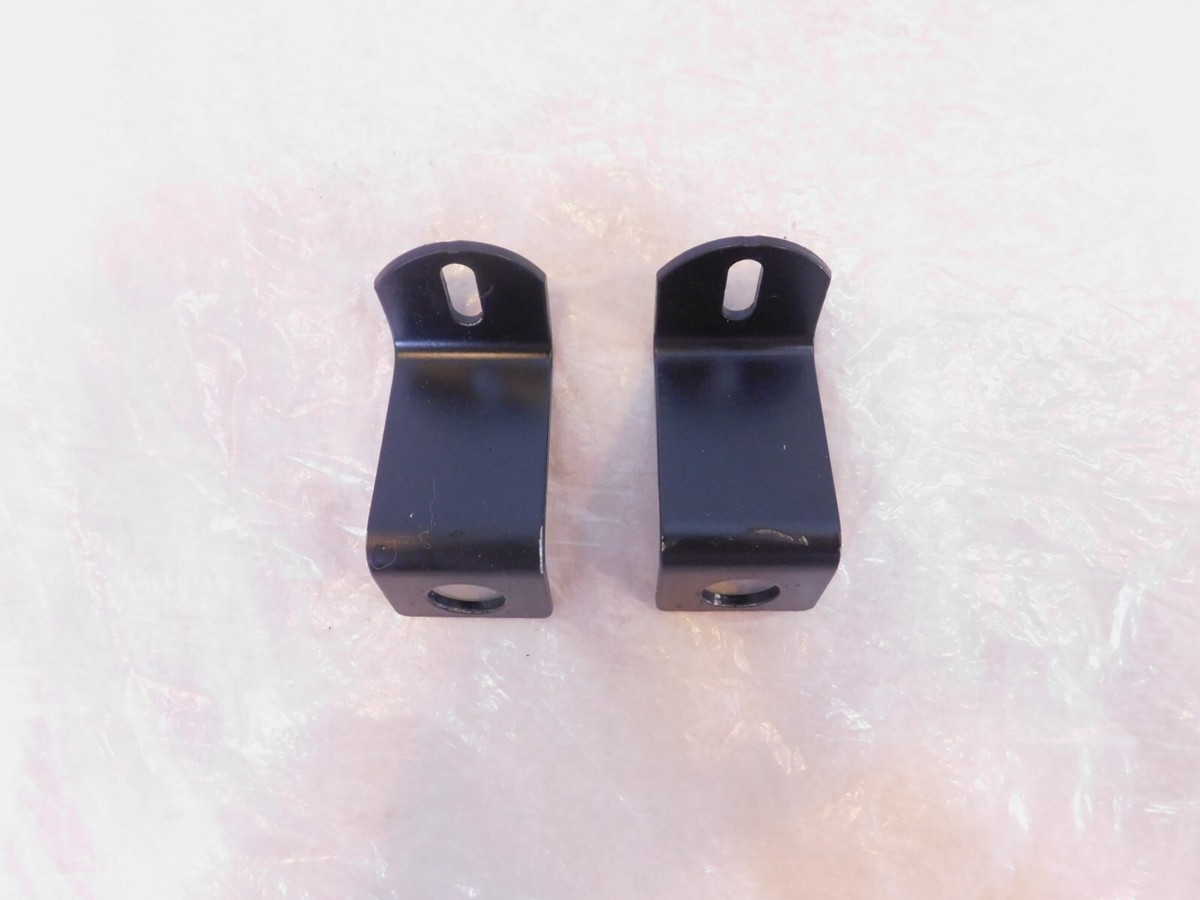 Zinc Plated Saddlebag Mounts fits Harley Davidson 49-2418