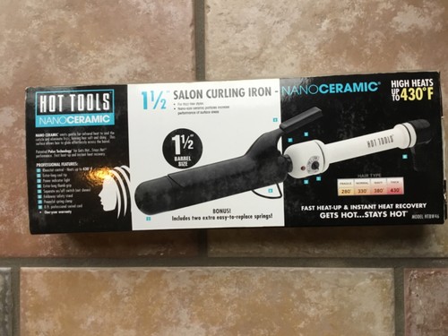 Hot Tools 1 1/2 Nano Ceramic Salon Curling Iron Fast Free Shipping - Picture 2 of 2