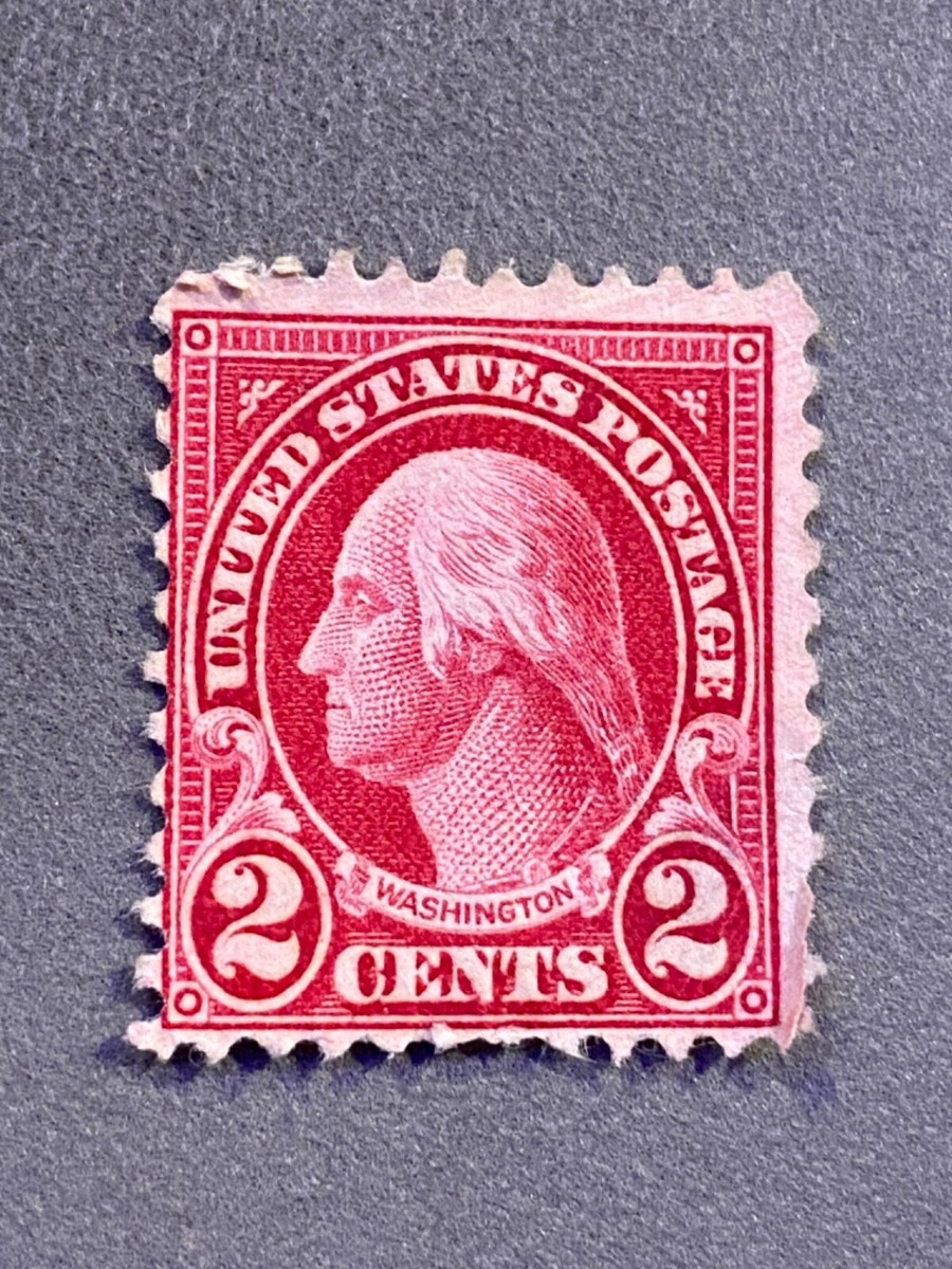 USジョージワシントン2セントレッド使用済切手 George Washington Red Two 2 Cent Postage Stamp | eBay