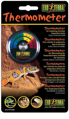 Exo-Terra Hagen Reptile Lizard Frog Terrarium Thermometer PT-2465