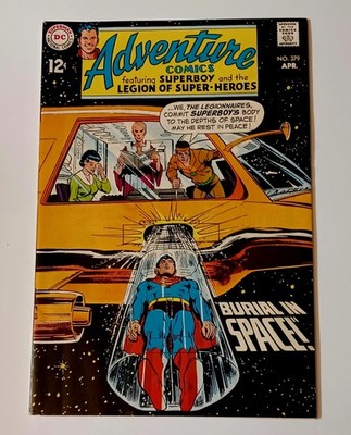 Adventure Comics #379 DC 1969 Legion of Super Heroes Superboy Key Issue