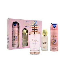 Lattafa Mayar 3 PC Gift Set EDP Perfume + Hair Mist + Body Spray