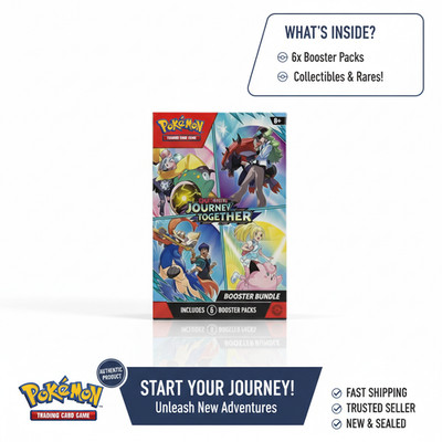 Pokemon Trading Card Games Scarlet & Violet 9 Journey Together Booster Bundle