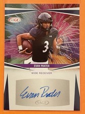 2025 SAGE Low Series Evan Prater Auto #A-EP Football