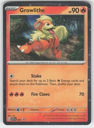 Growlithe SVP024 Cosmos Holo Black Star Promo