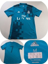 Camiseta de fútbol ADIDAS Tercera REAL MADRID personalizada #7 2017 2018 M