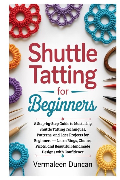 Shuttle Tatting Guide: Master Techniques Patterns & Lace Projects For Beginners-image