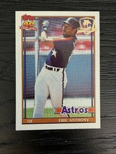 1991 Topps Desert Shield #331 Astros Eric Anthony MT