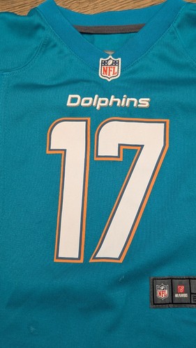 Miami Dolphins Nike Ryan Tannehill NFL Teal Jersey Size Baby Toddler, 2T - Picture 3 of 7