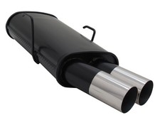 Novus Sportendschalldämpfer für Peugeot 106 (1A/1C/1) 2 x 76mm RL-Design