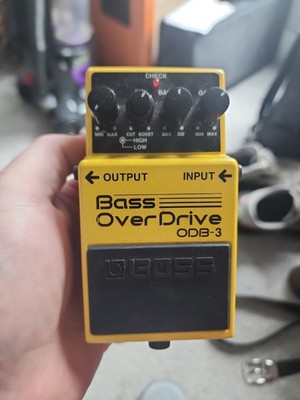Boss Bass Overdrive ODB-3 Guitar/Bass Effects Pedal