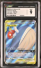 Pokemon Magikarp & Wailord GX 160/181 Team Up Full Art TAG TEAM GX CGC 9 MINT on eBay