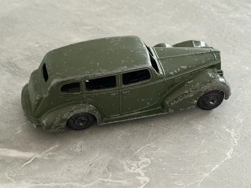 Vintage Dinky Toys No. 39a Packard Touring Car Olive Green