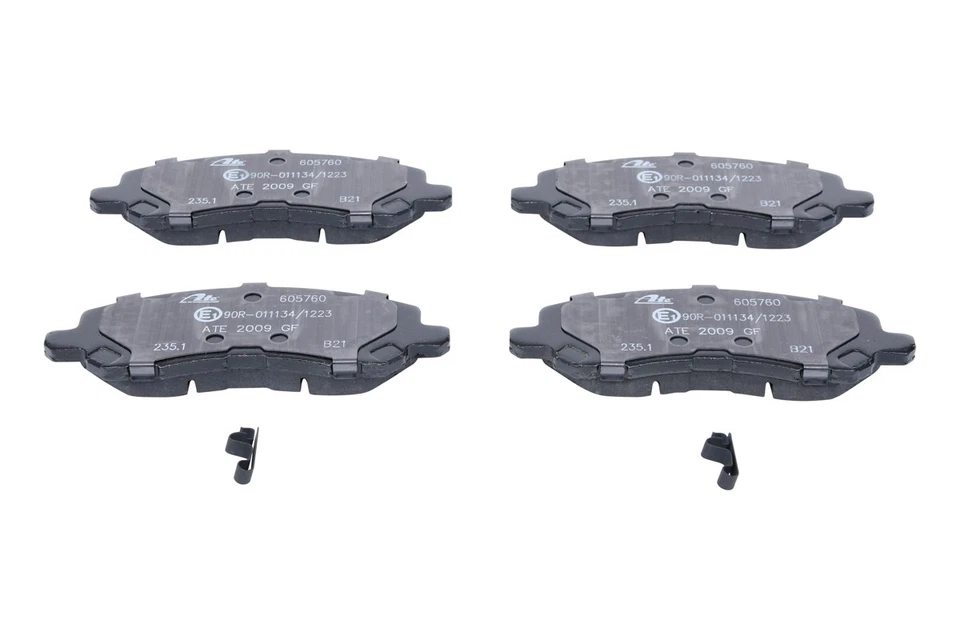 Front Axle ATE 13.0460-5760.2 Brake Pad Set, Disc Brake for Chrysler, Citroen - Image 2 of 2