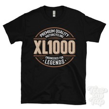 XL1000 T-SHIRT - PREMIUM QUALITY MOTORCYCLING ENGINEERED FOR LEGENDS