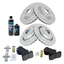 TRQ BKA46734 Brake Kit For Dodge Charger 2006-2018 Front Rear 68034993AA