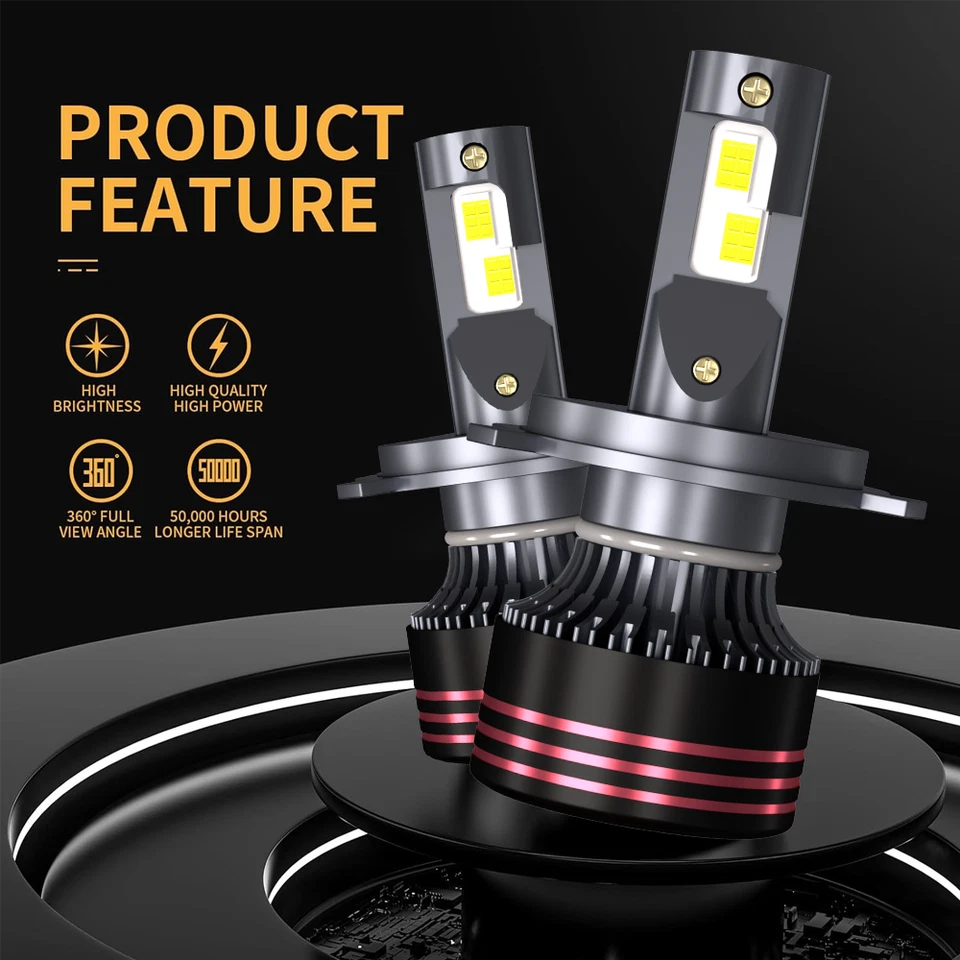 Faro LED 2x7" 7x6" haz alto bajo para camioneta Toyota 1982-1995 4Runner Foto 2 de 4