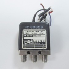 Transco 919C70200 RF XMSN LINE SWITCH SPDT FAILSAFE 28VDC USED