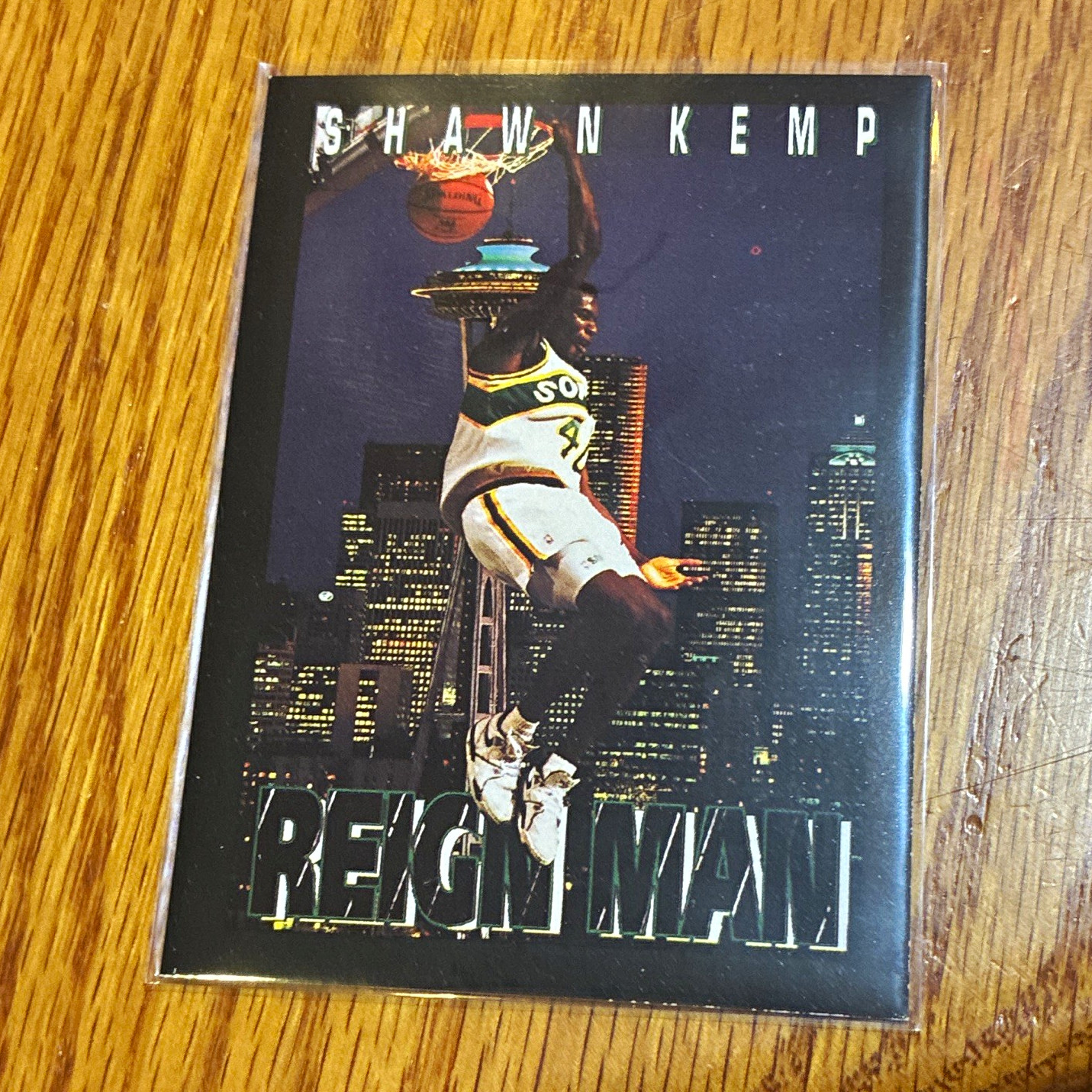 SkyBox 1994 SkyBox Shawn Kemp Seattle Supersonics Reign Man #337